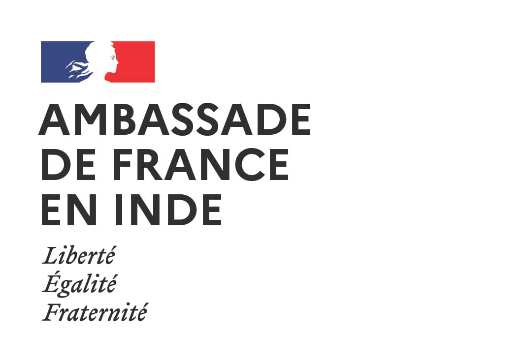Official logo of the Embassy of France in India